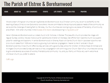 Tablet Screenshot of borehamwoodchurches.org.uk
